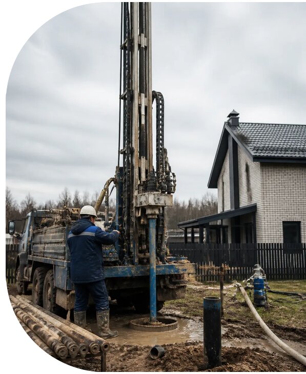 Бурение скважин на воду под ключ в Златоусте от 123720 р. | АПаруса-Злт